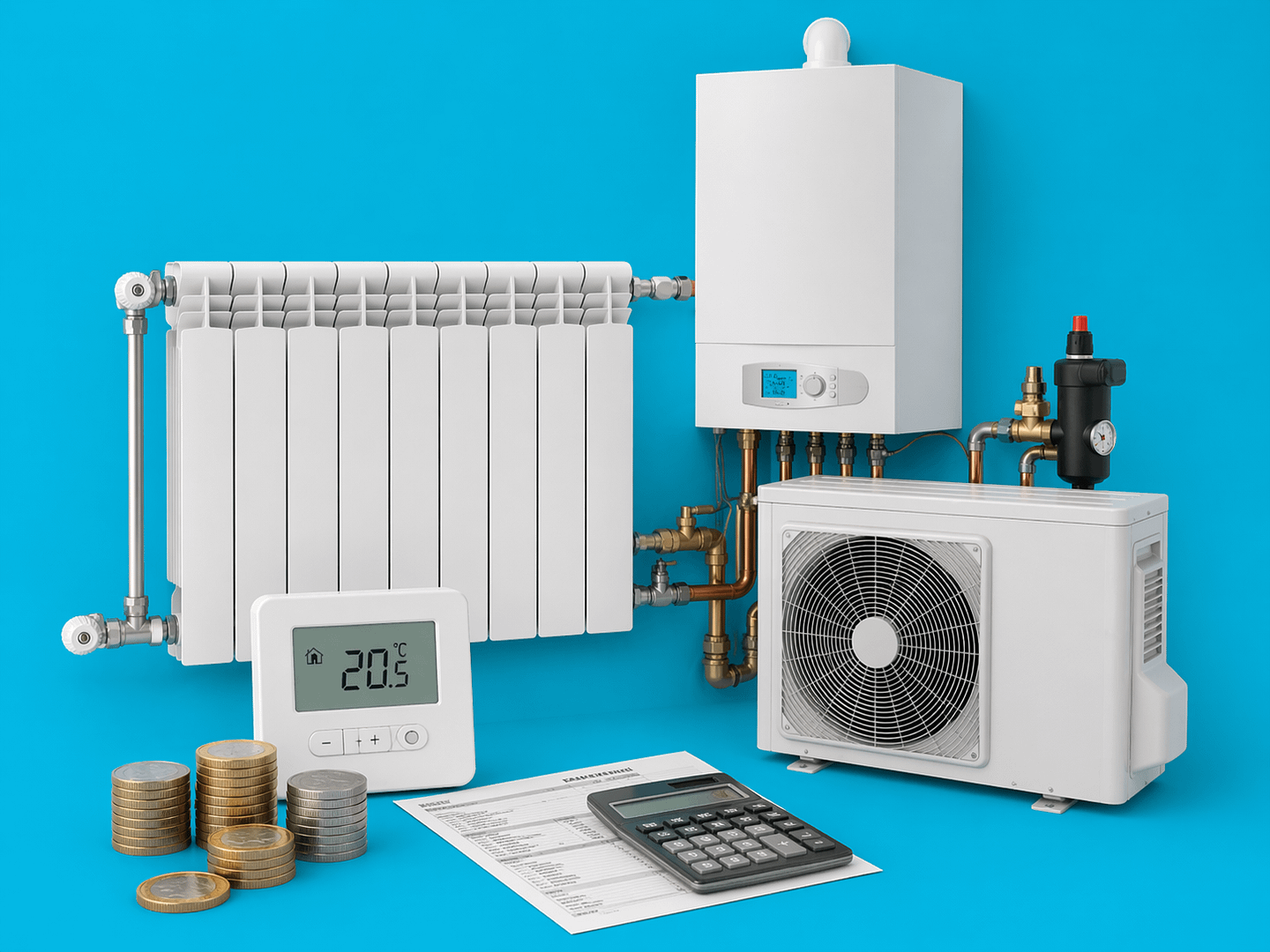 Le coût du chauffage dans une maison privée