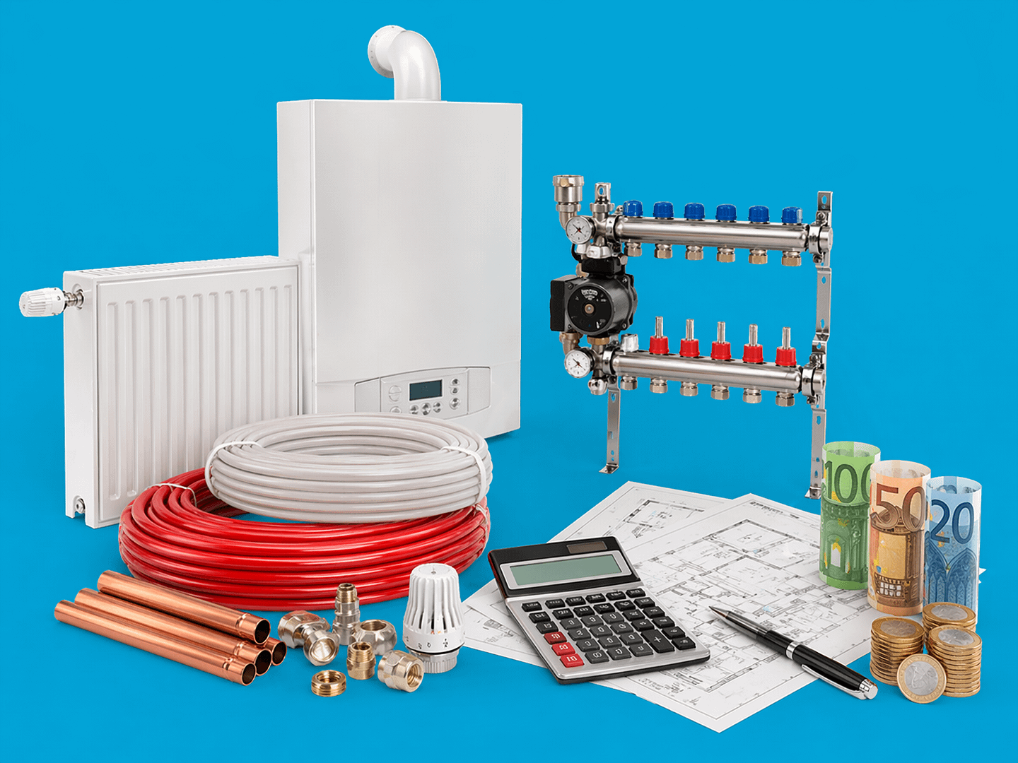 Prix de l’installation d’un système de chauffage en Belgique